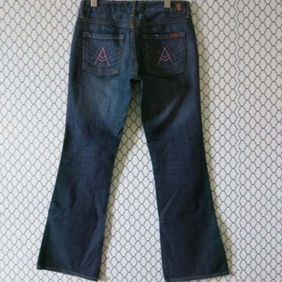 7 For All Mankind A Pocket Denim Jeans - Size 28 - Picture 1 of 6